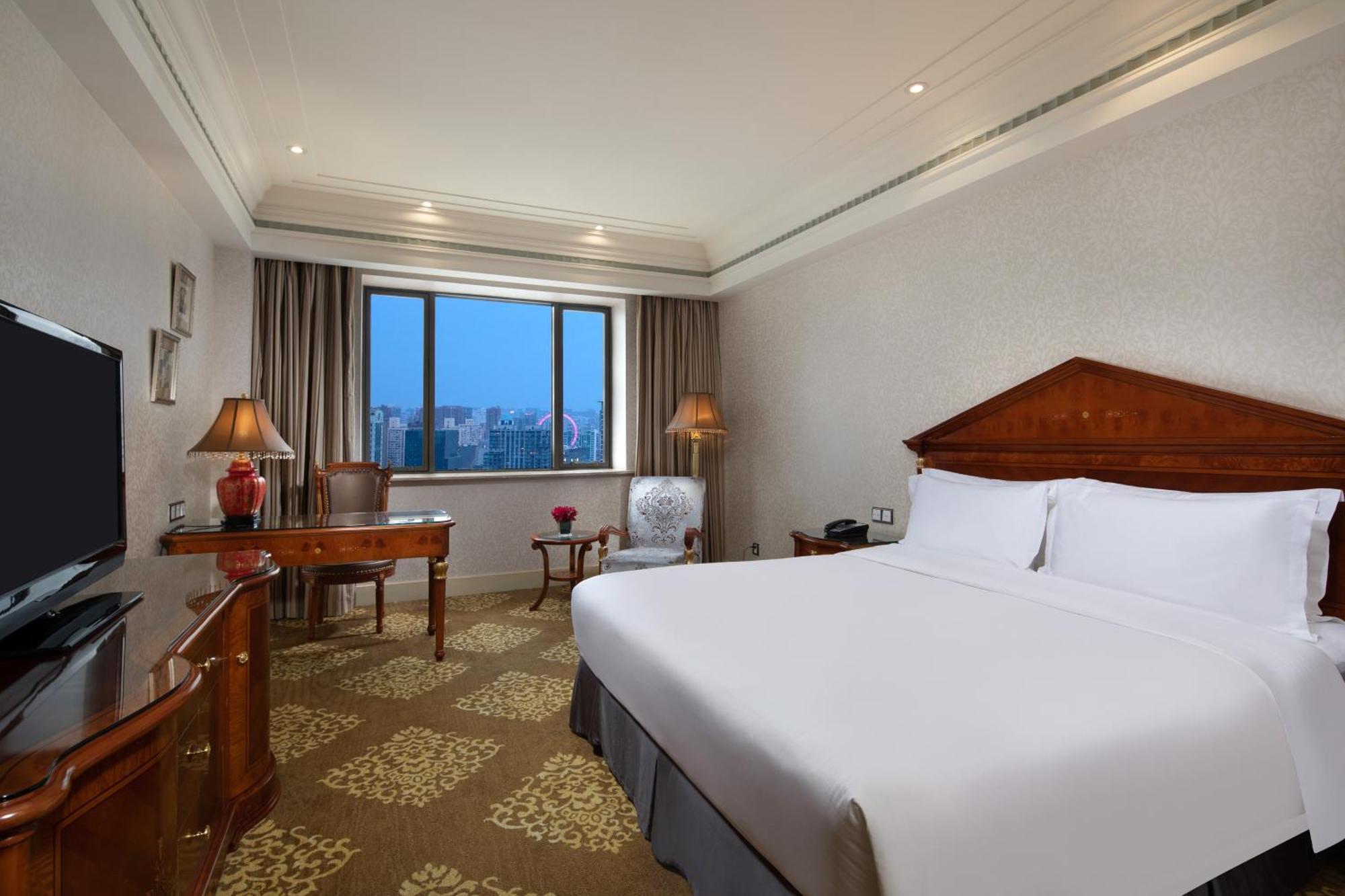 Crowne Plaza Shanghai Nanjing Road By Ihg Ngoại thất bức ảnh A room at the hotel
